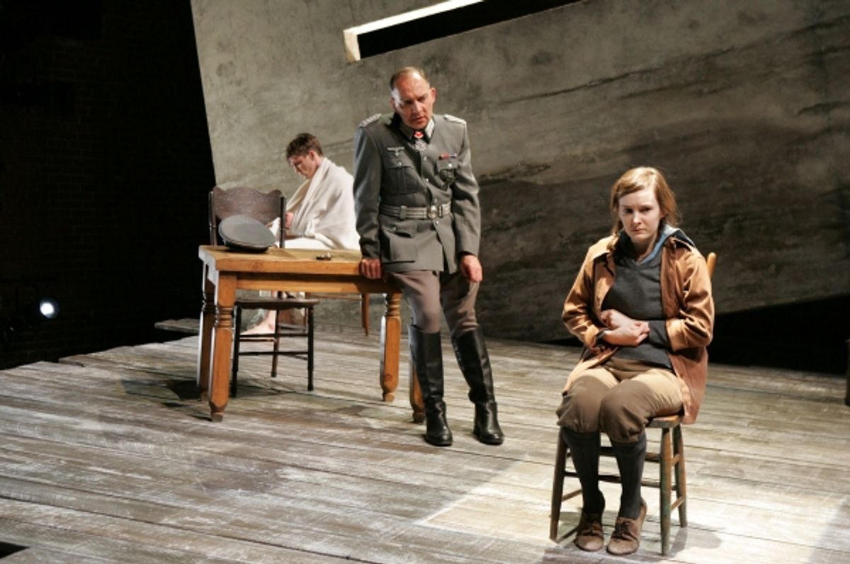 Lee Aaron Rosen, Zach Grenier and Libby Woodbridge at 