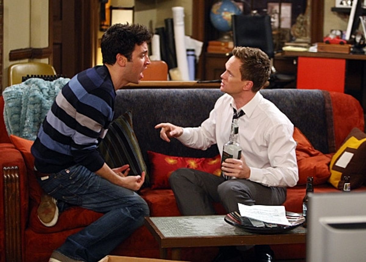 Josh Radnor and Neil Patrick Harris at 