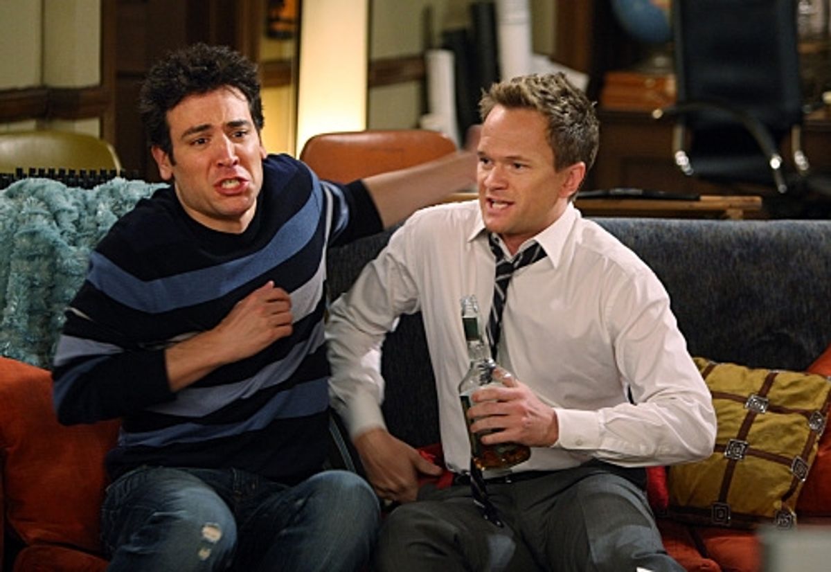 Josh Radnor and Neil Patrick Harris at 