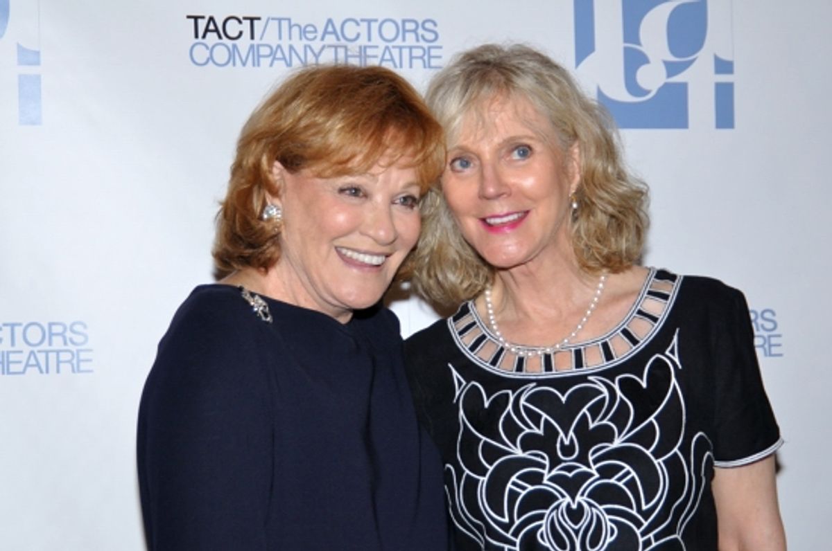 Cynthia Harris & Blythe Danner at 