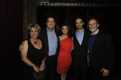 Lupe Ontiveros, Kenny Ortega, Eva Longoriar, Lin-Manuel Miranda and Tony Plana Photo