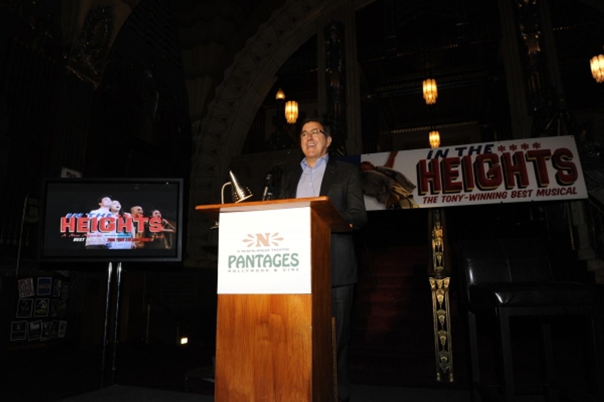 Kenny Ortega, Director of Upcoming Big-Screen Adaptation of IN THE HEIGHTS, Addresses the Crowd at 