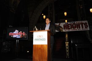 Kenny Ortega, Director of Upcoming Big-Screen Adaptation of IN THE HEIGHTS, Addresses the Crowd @ BroadwayWorld Kenny Ortega, Director of Upcoming Big-Screen Adaptation of IN THE HEIGHTS, Addresses Photo
