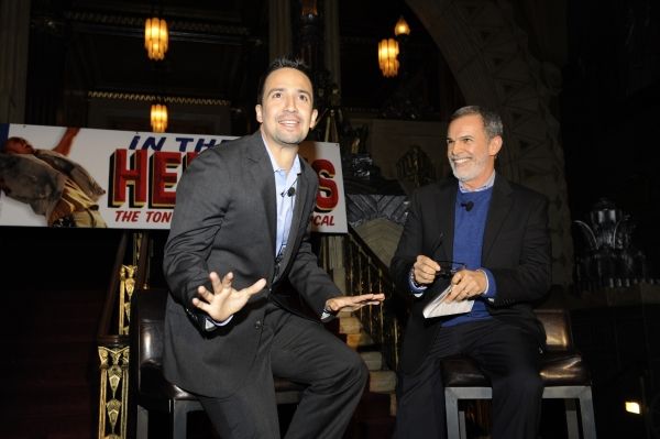 Lin-Manuel Miranda and Tony Plana During Their In-Depth Q&A Session at 