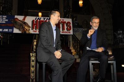 Lin-Manuel Miranda and Tony Plana Photo