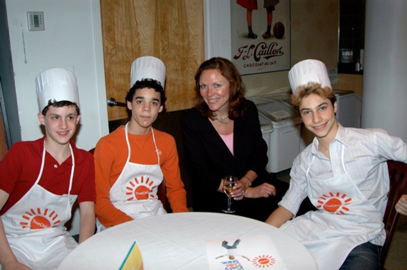 Photo Coverage: Kulish, Alvarez, & Kowalik Reunite for BILLY ELLIOT Celebrity Cook-Off  Image
