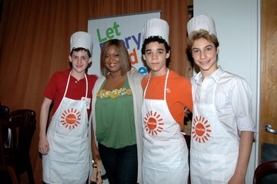 Trent Kowalik, Sunny Anderson, David Alvarez, and Kiril Kulish Photo