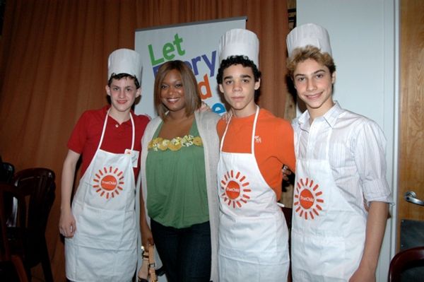 Trent Kowalik, Sunny Anderson, David Alvarez, and Kiril Kulish Photo
