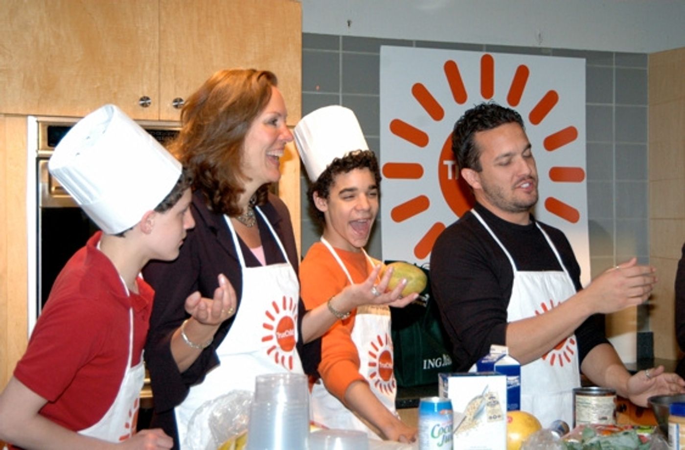 Photo Coverage: Kulish, Alvarez, & Kowalik Reunite for BILLY ELLIOT Celebrity Cook-Off  Image
