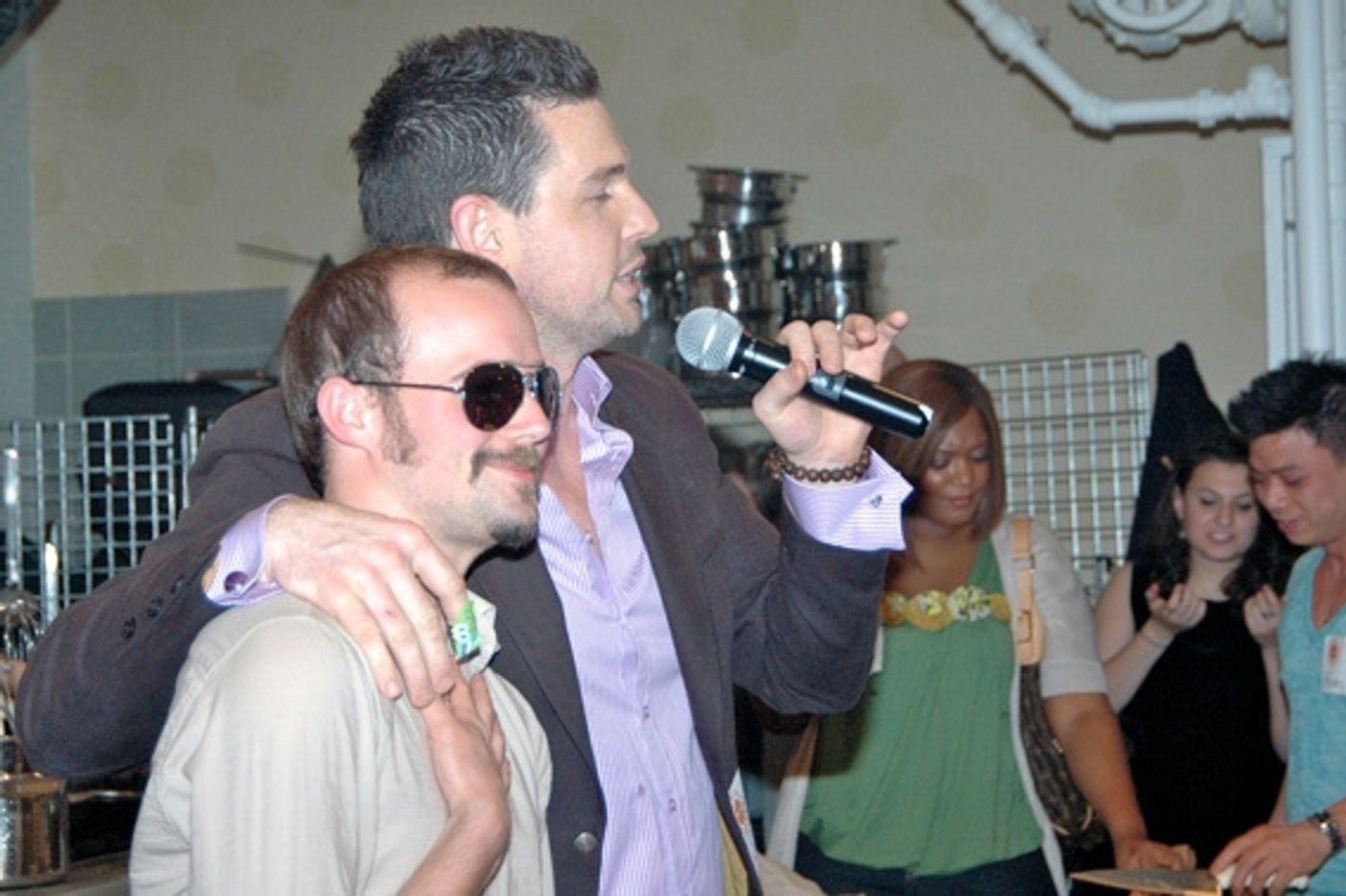 Photo Coverage: Kulish, Alvarez, & Kowalik Reunite for BILLY ELLIOT Celebrity Cook-Off  Image