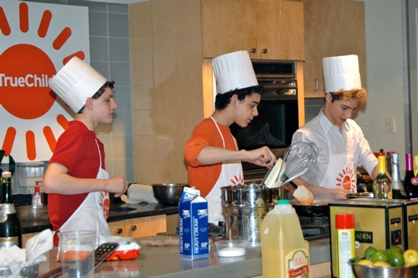 Photo Coverage: Kulish, Alvarez, & Kowalik Reunite for BILLY ELLIOT Celebrity Cook-Off  Image