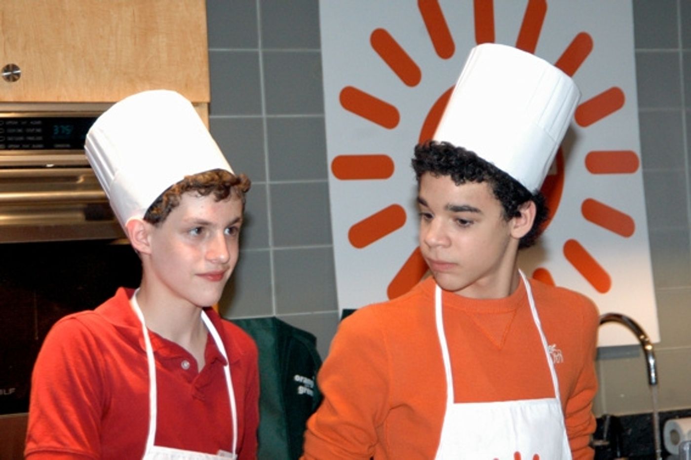 Photo Coverage: Kulish, Alvarez, & Kowalik Reunite for BILLY ELLIOT Celebrity Cook-Off  Image