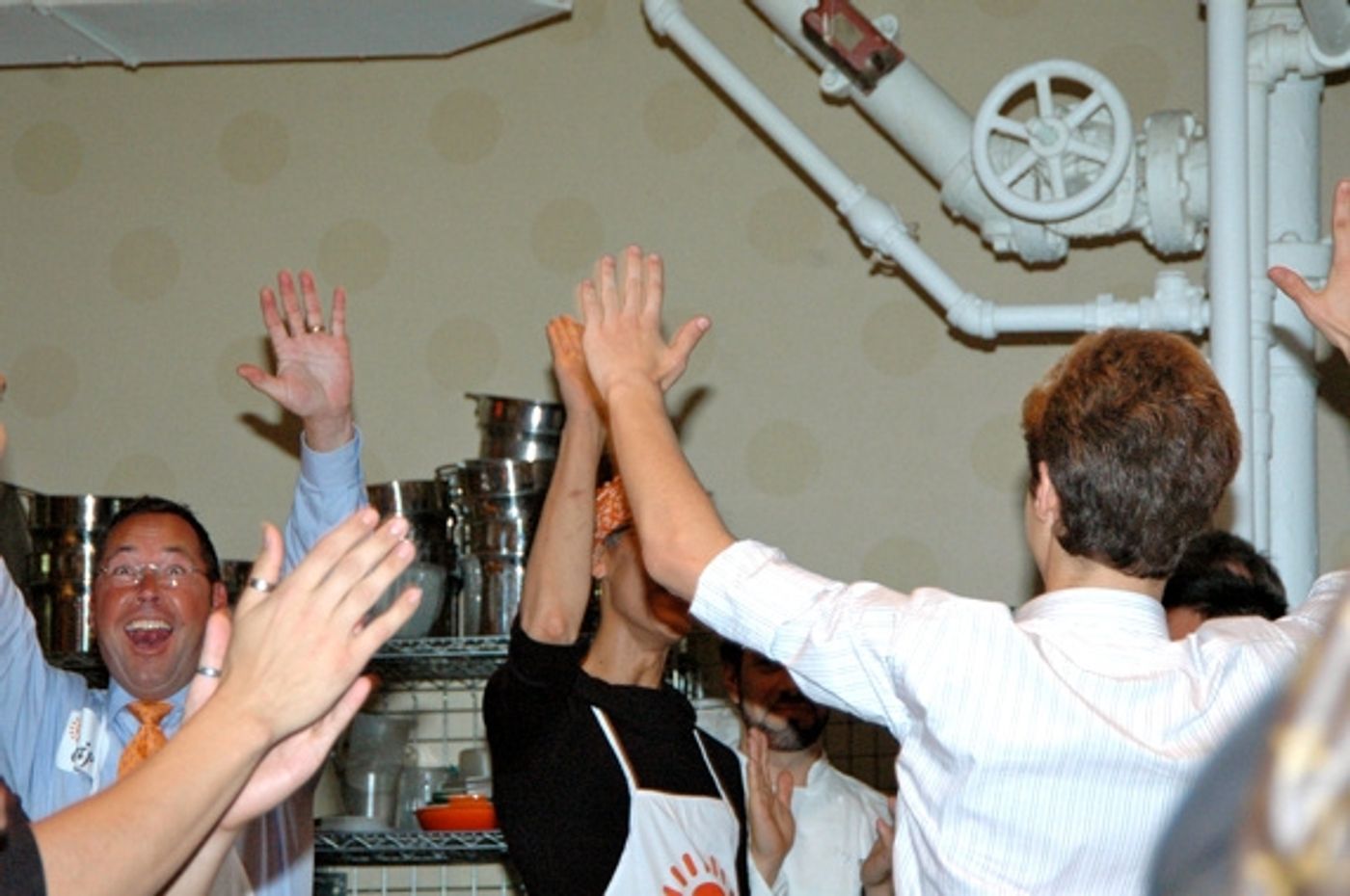 Photo Coverage: Kulish, Alvarez, & Kowalik Reunite for BILLY ELLIOT Celebrity Cook-Off  Image