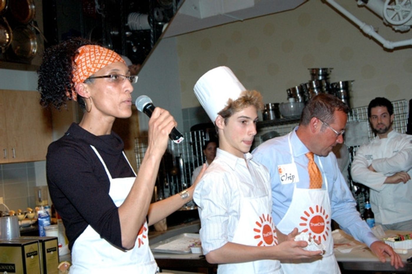 Photo Coverage: Kulish, Alvarez, & Kowalik Reunite for BILLY ELLIOT Celebrity Cook-Off  Image