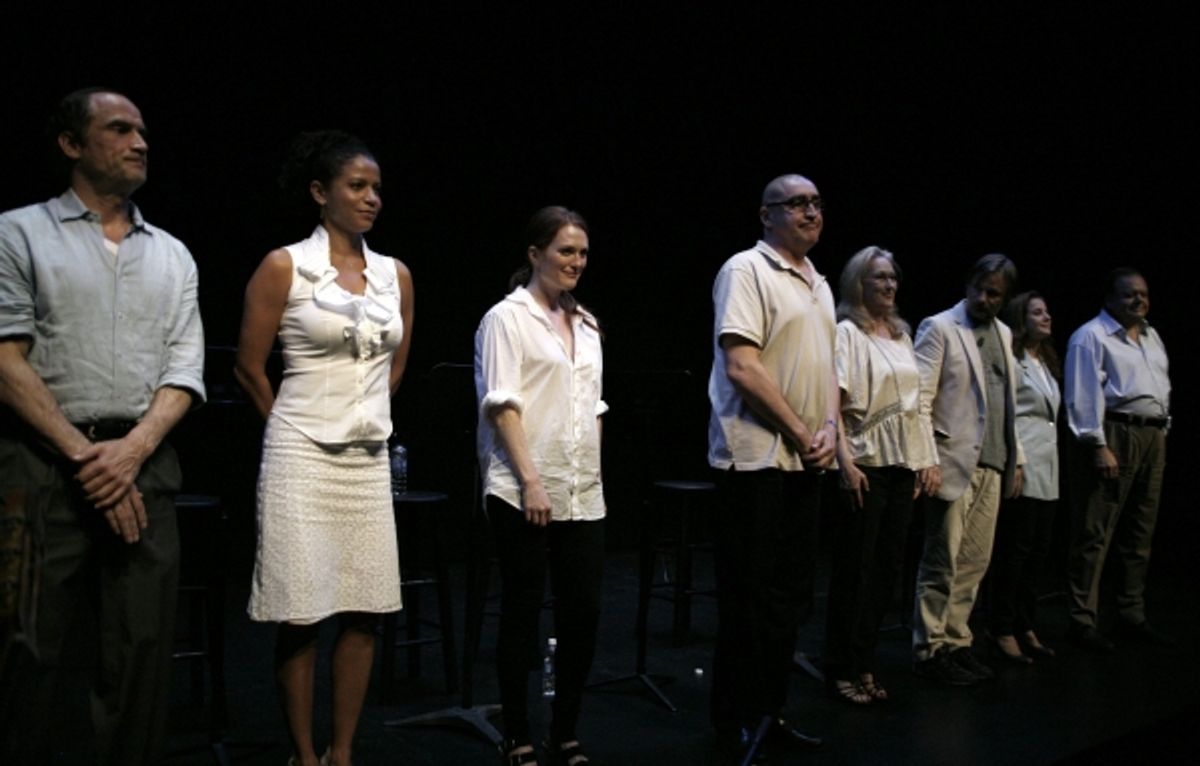 Elias Koteas, Gloria Reuben, JuliAnne Moore, Alfred Molina, Meryl Streep, Viggo Mortensen, Debra Winger and Paul Sorvino at 