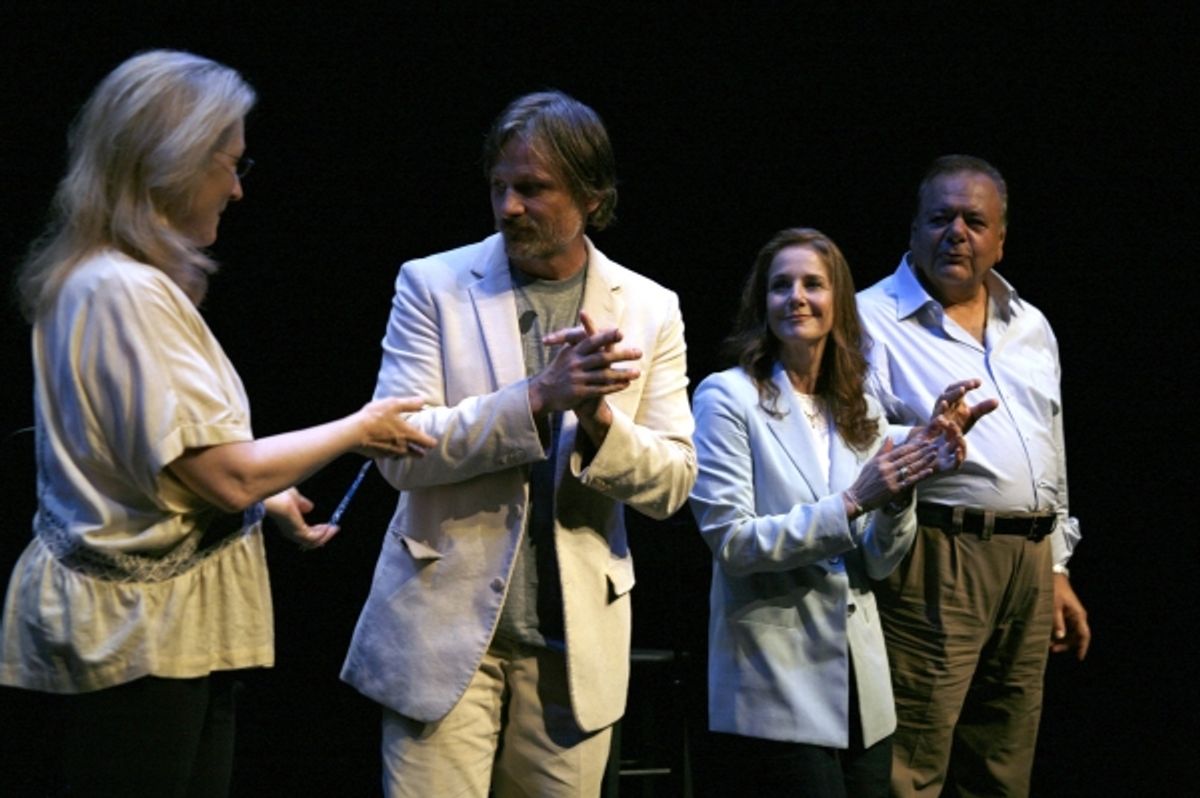 Meryl Streep, Viggo Mortensen, Debra Winger and Paul Sorvino at 