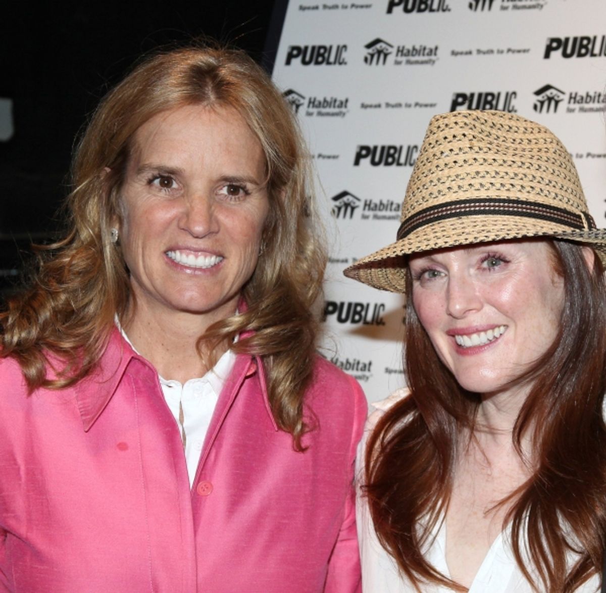 Kerry Kennedy and JuliAnne Moore at 