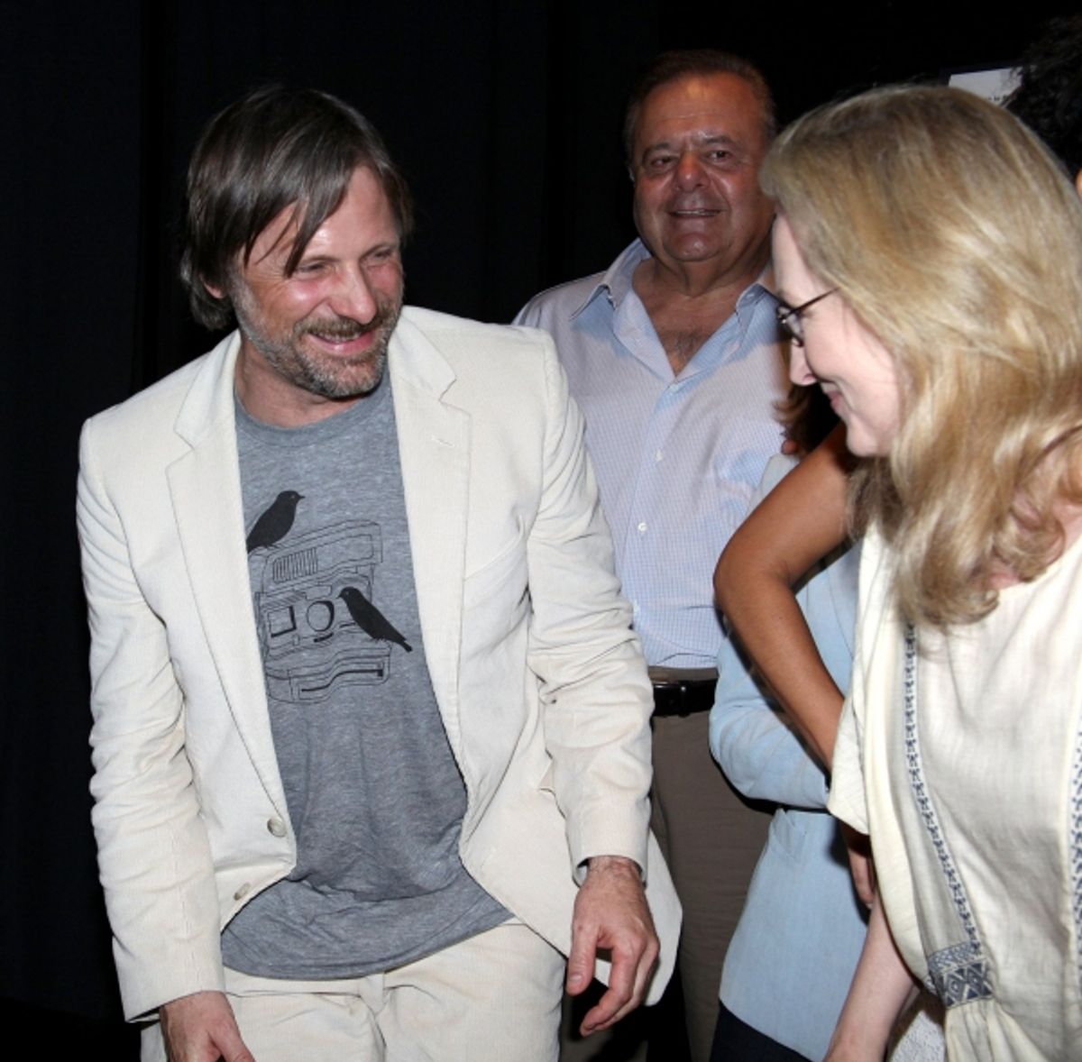 Viggo Mortensen, Paul Sorvino and Meryl Streep at 