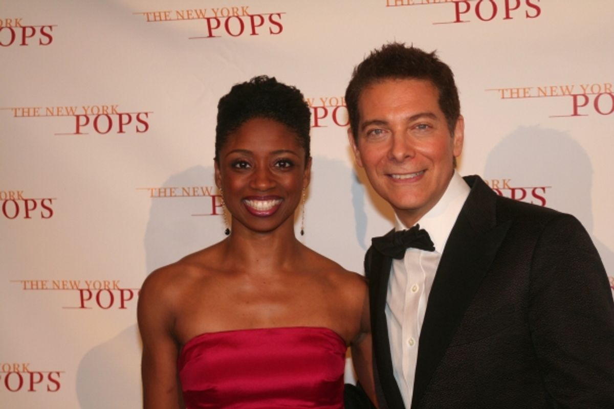 Montego Glover and Michael Feinstein at 