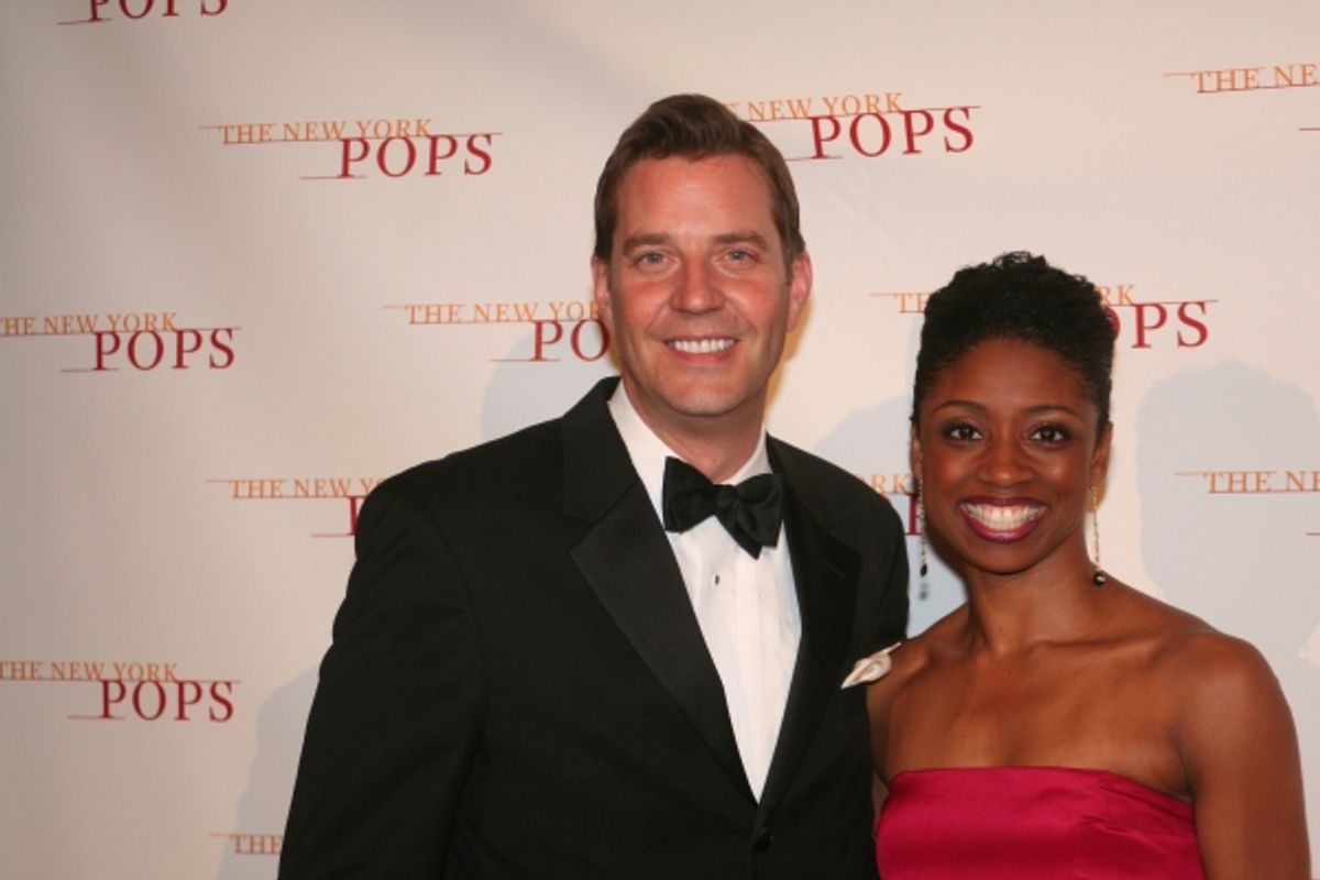 Steven Reineke and Montego Glover at 