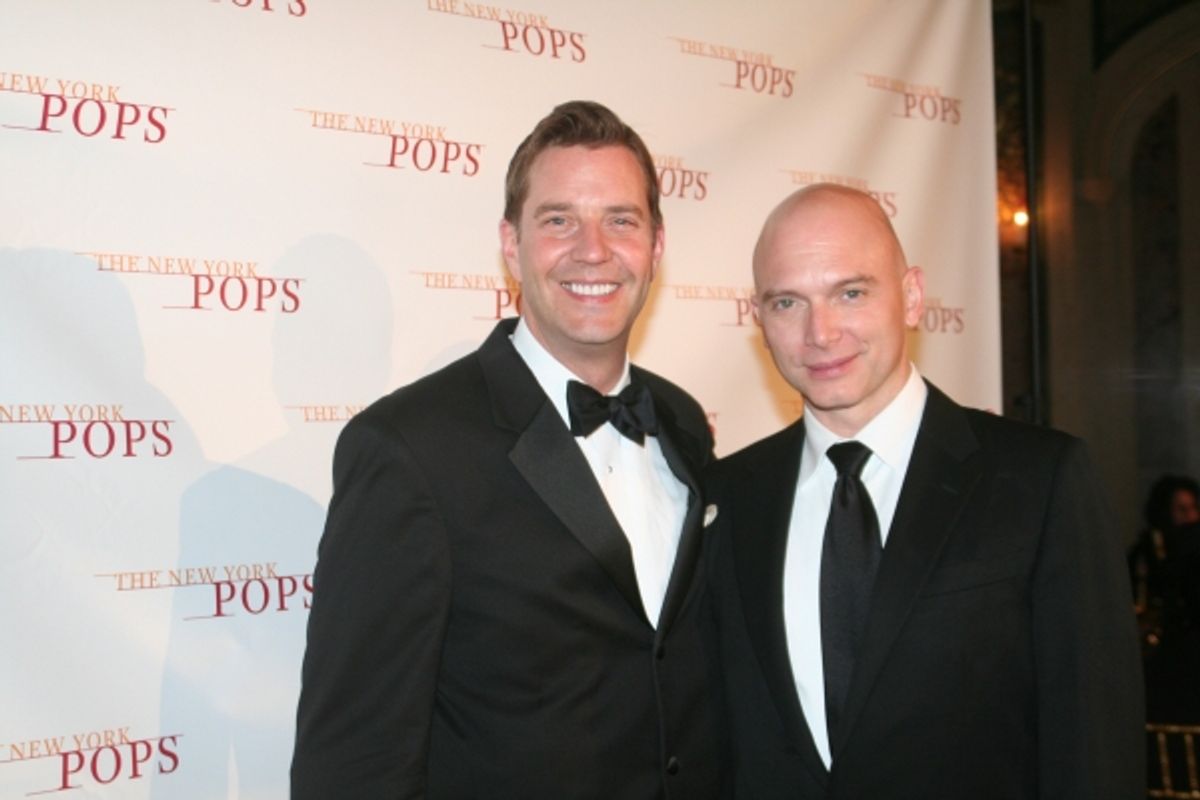 Steven Reineke and Michael Cerveris at 