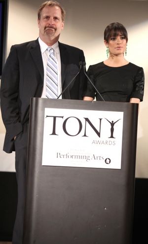 Jeff Daniels & Lea Michele @ BroadwayWorld Jeff Daniels & Lea Michele Photo