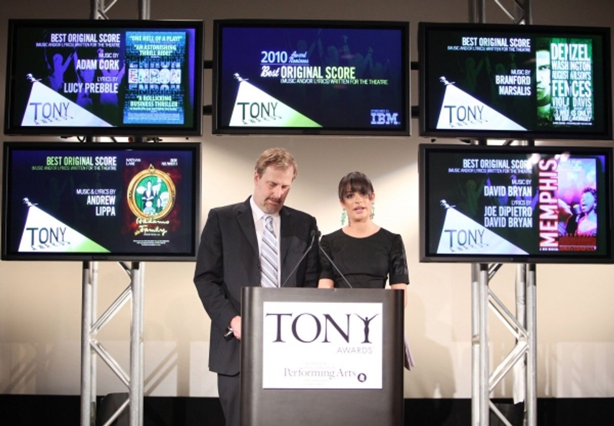 Jeff Daniels & Lea Michele at 