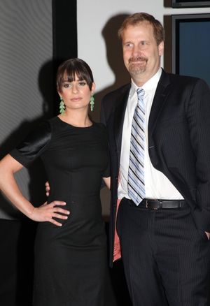 Lea Michele & Jeff Daniels @ BroadwayWorld Lea Michele & Jeff Daniels Photo