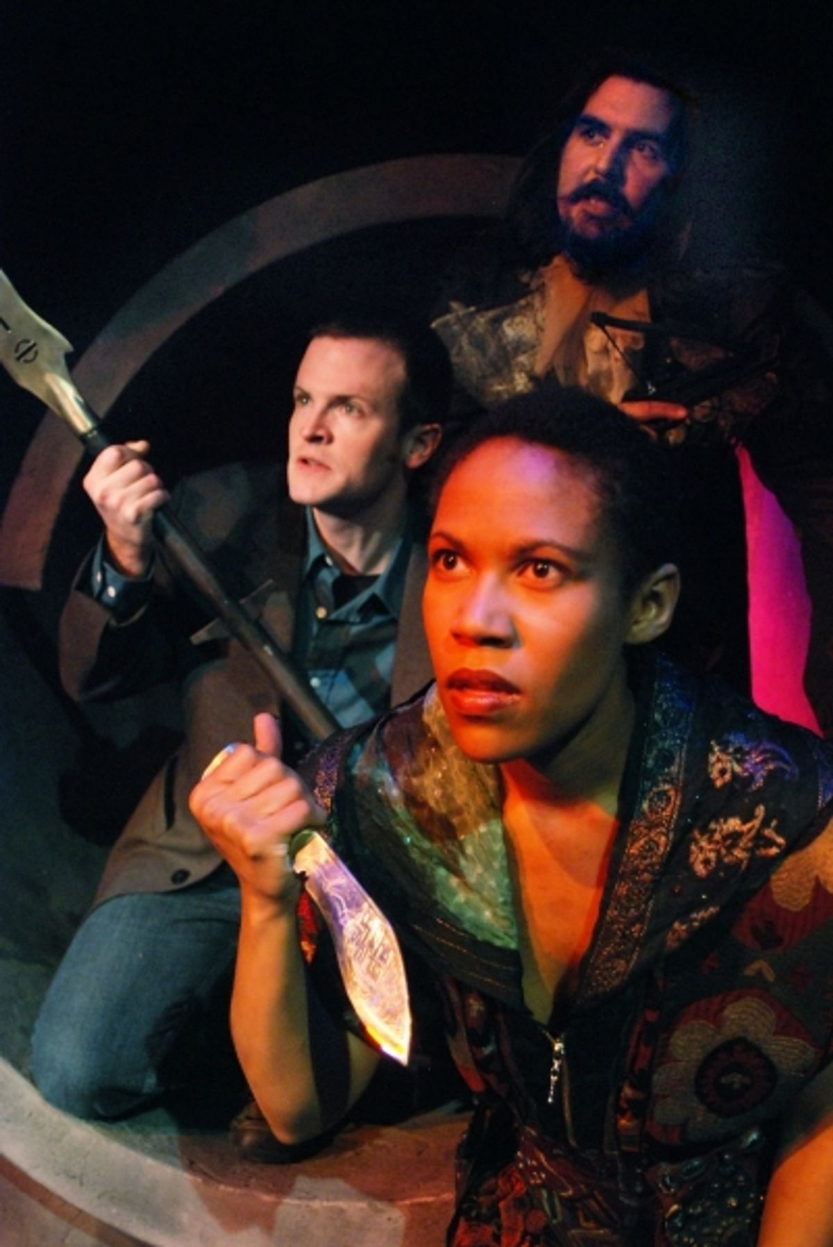 Kyra Morris, Robert Kauzlaric and Chris Hainsworth at 