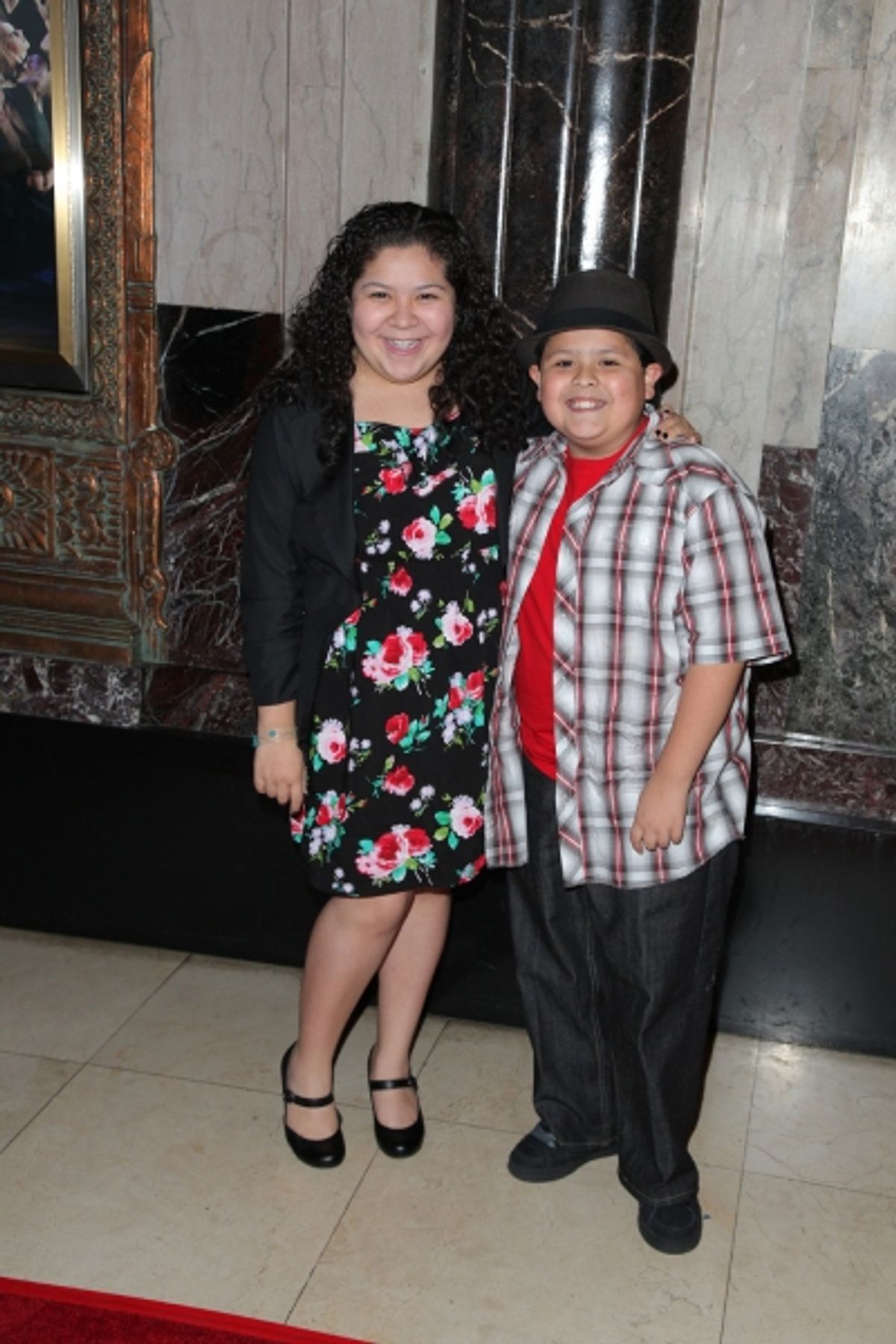 Rico and Raini Rodriguez at 