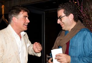 Bryan Batt and Michael Musto @ BroadwayWorld Bryan Batt and Michael Musto Photo