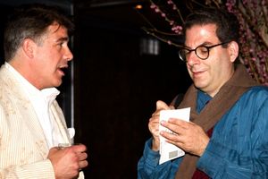 Bryan Batt and Michael Musto @ BroadwayWorld Bryan Batt and Michael Musto Photo