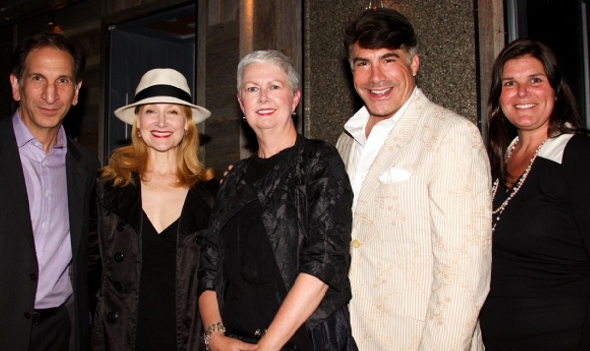 Steven Drucker, Patrica Clarkson, Deb Shriver, Bryan Batt and Gina Grillo at 