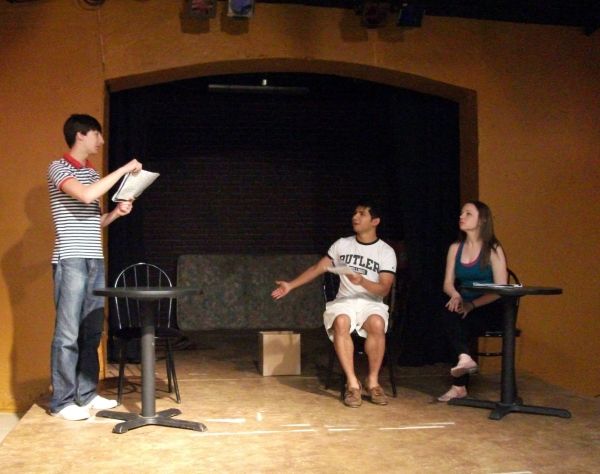 Performer (Howie), Mark Presto (Solomon) and Kelli Johnson Photo