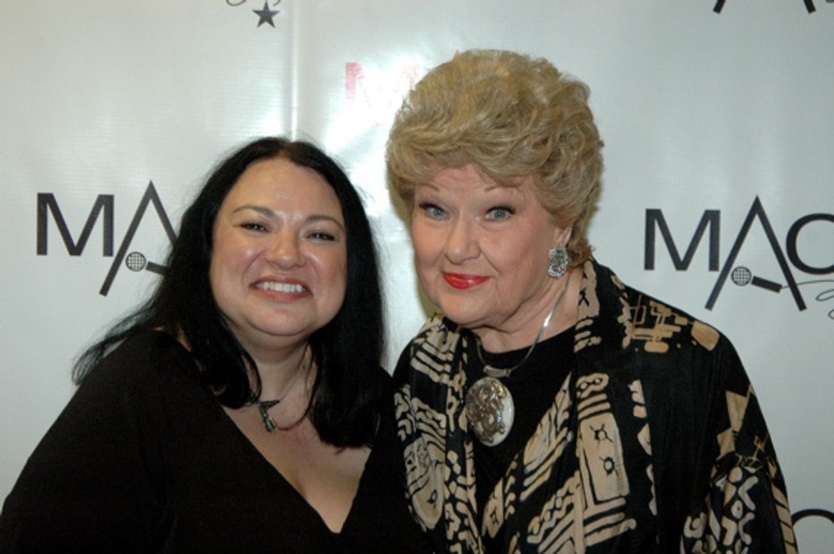 Julie Miller and Marilyn Maye at 