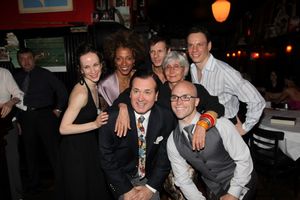 Lee Roy Reams and Twyla Tharp with nominees from Come Fly Away Photo