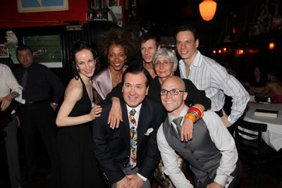 Lee Roy Reams and Twyla Tharp with nominees from Come Fly Away Photo