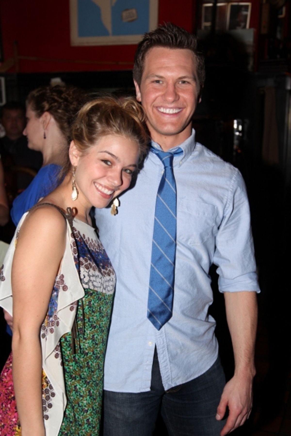 Nominee Savannah Wise and actor Marty Lawson at 