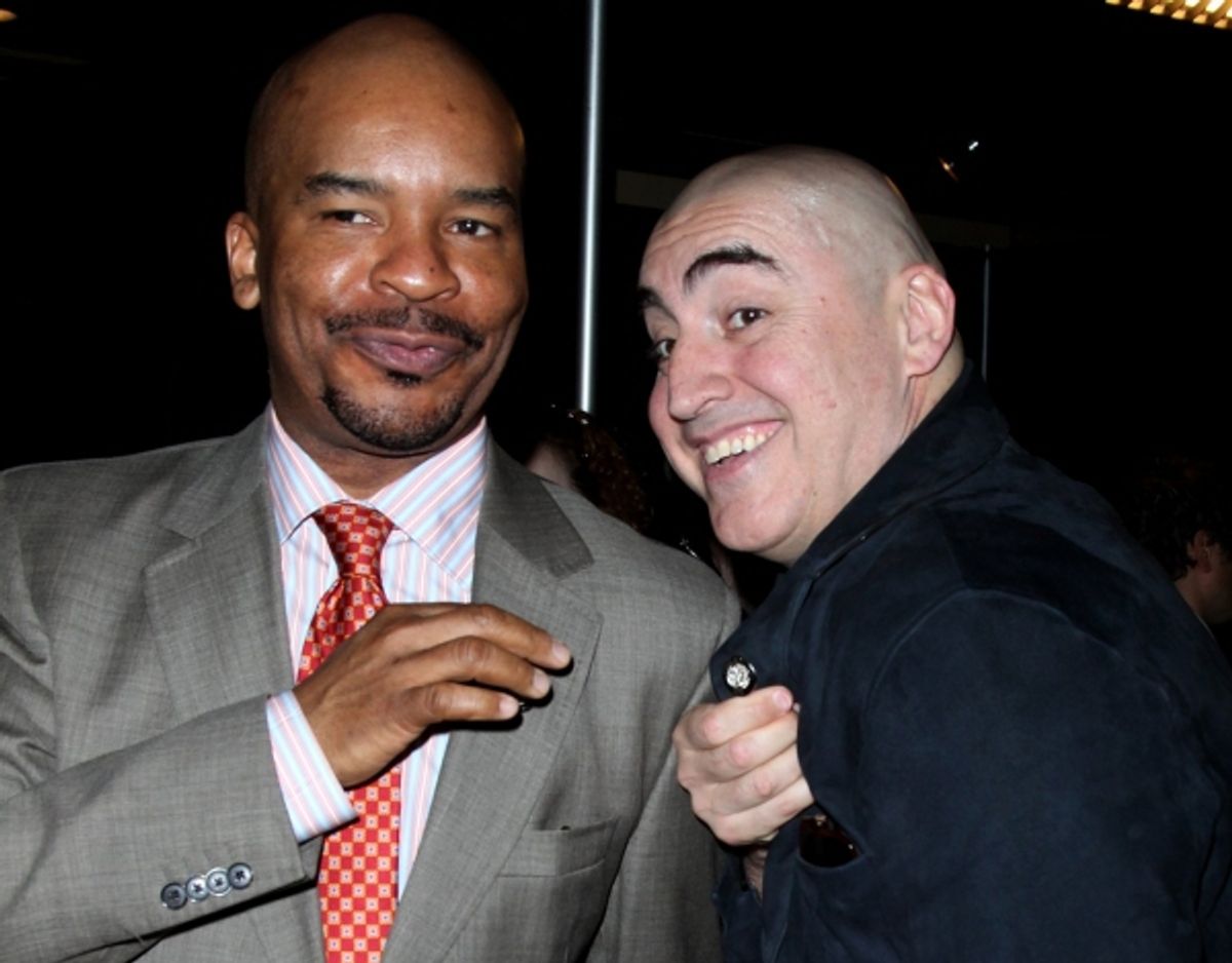 David Alan Grier and Alfred Molina at 