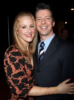Katie Finneran and Sean Hayes Photo