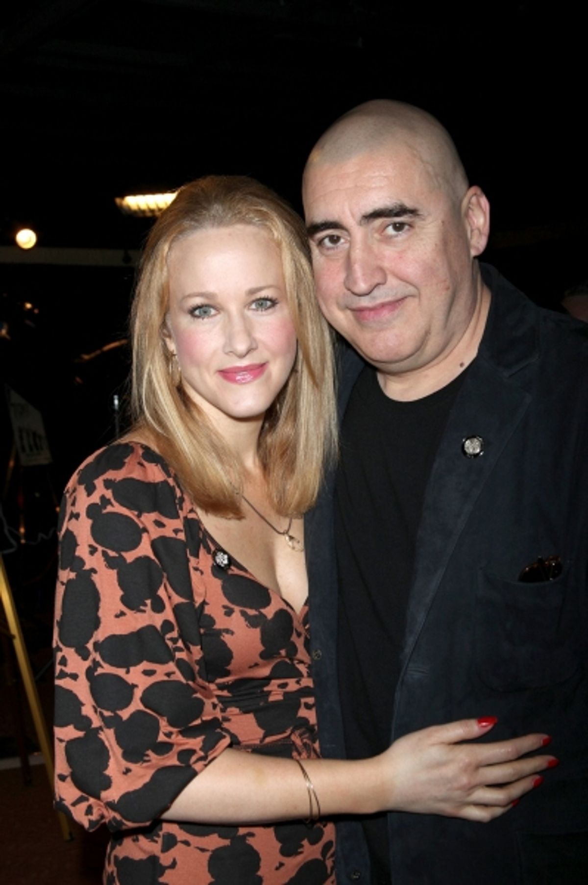 Katie Finneran and Alfred Molina at 