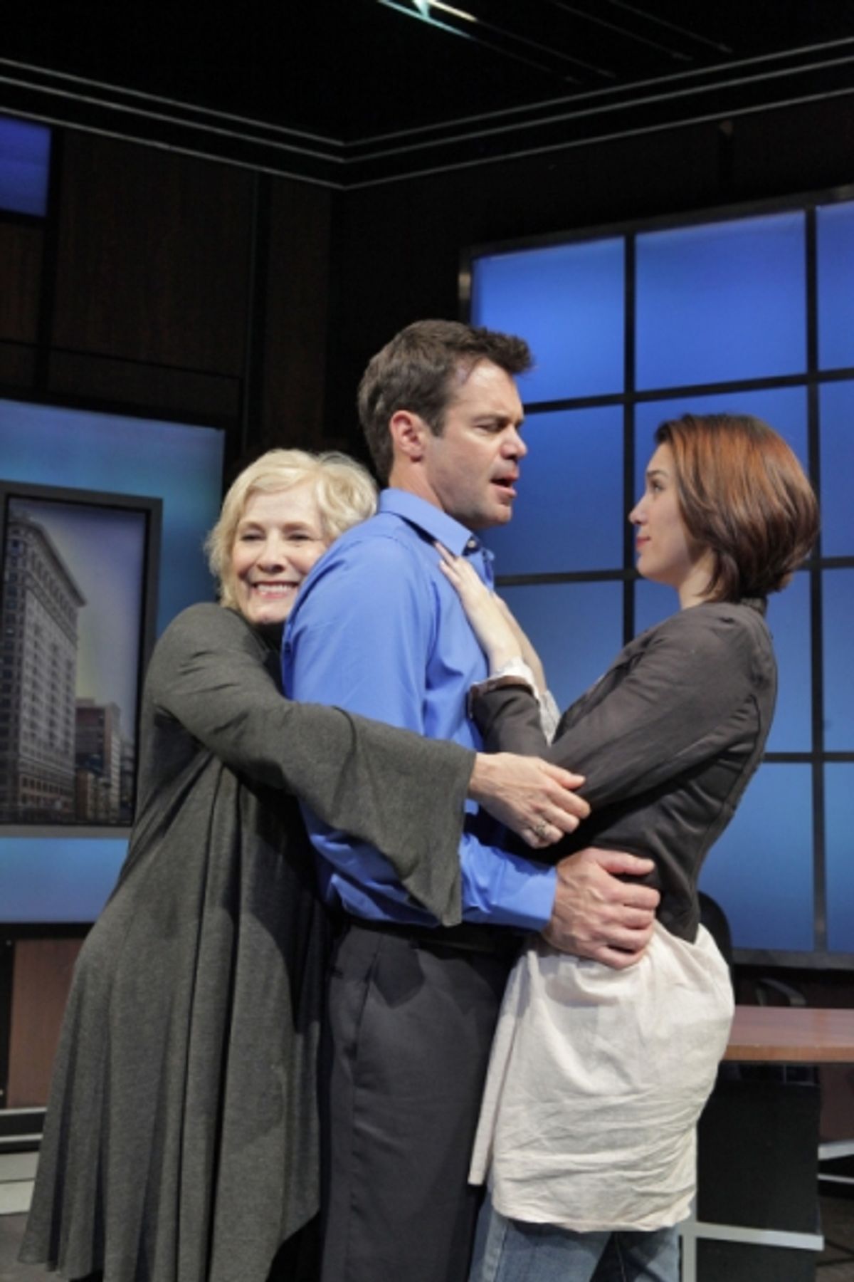 Betty Buckley, Tuc Watkins & Cristy Carlson Romano at 