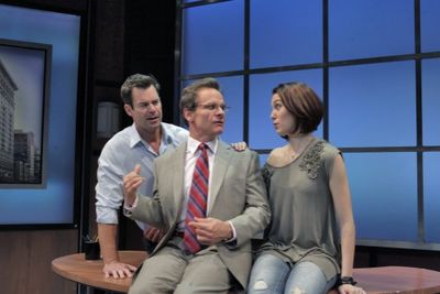 Tuc Watkins, Peter Scolari, Christy Carlson Romano Photo