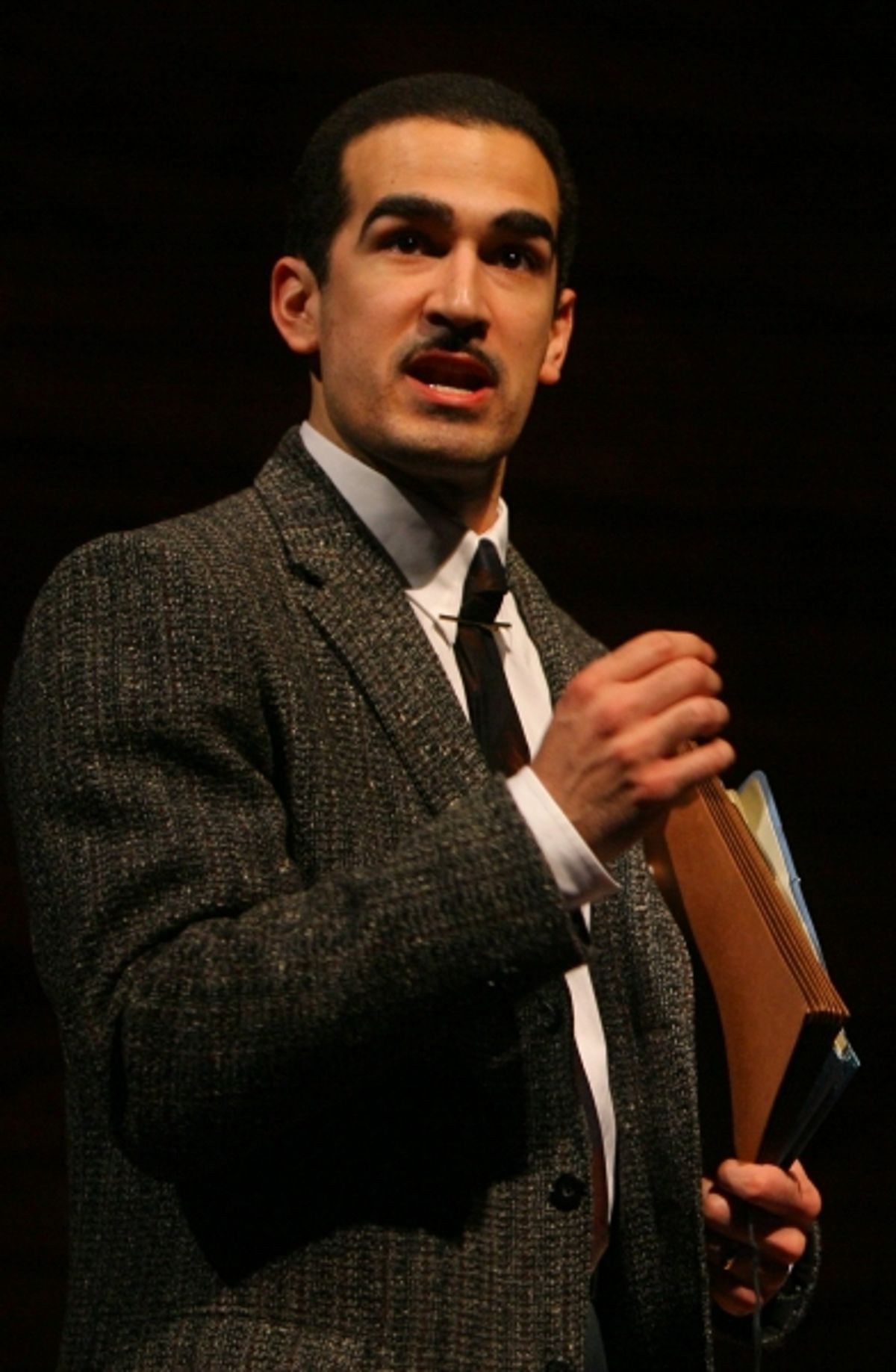 Rutherford (Demetrios Troy) becomes frustrated with his fellow leaders at 