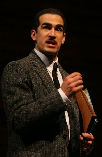 Rutherford (Demetrios Troy) becomes frustrated with his fellow leaders Photo