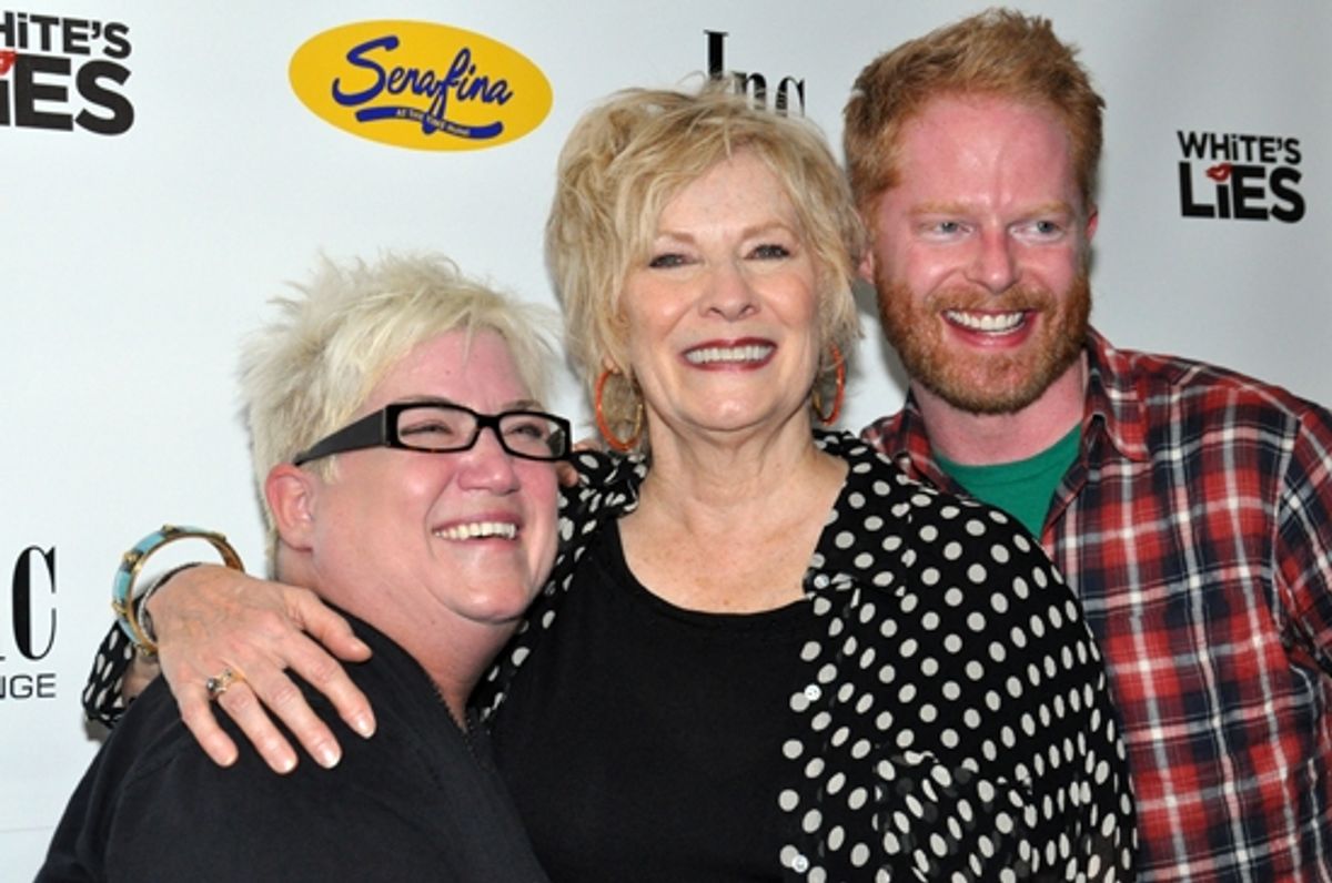 Lea Delaria, Betty Buckley & Jesse Tyler Ferguson at 