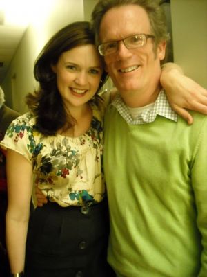 Patricia Hurley with James Magruder @ BroadwayWorld Patricia Hurley with James Magruder Photo