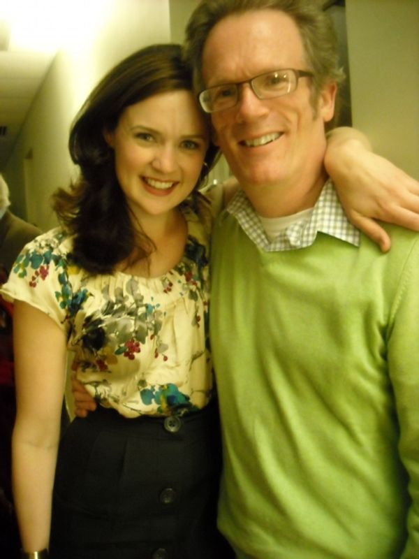 Patricia Hurley with James Magruder Photo