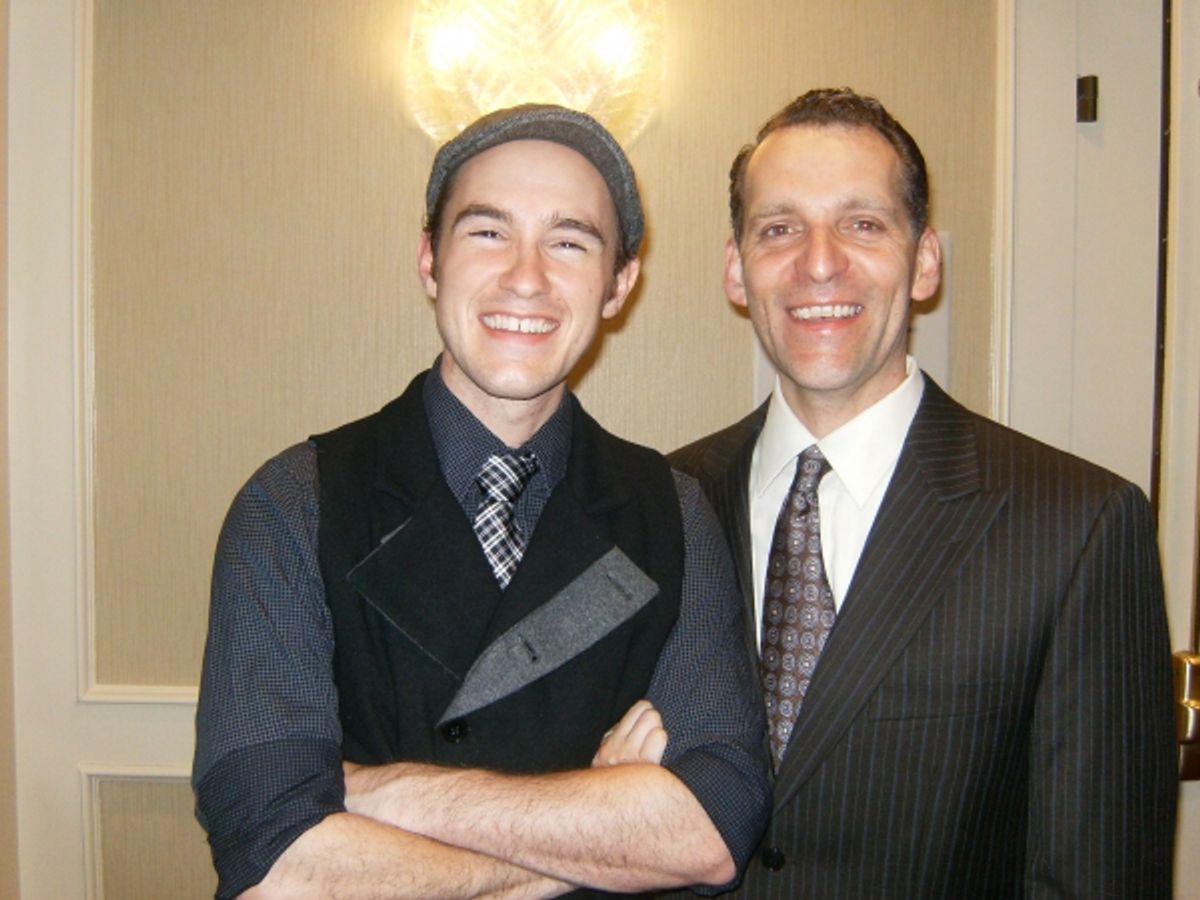 Alexander Aguilar and Adrian Aguilar at 