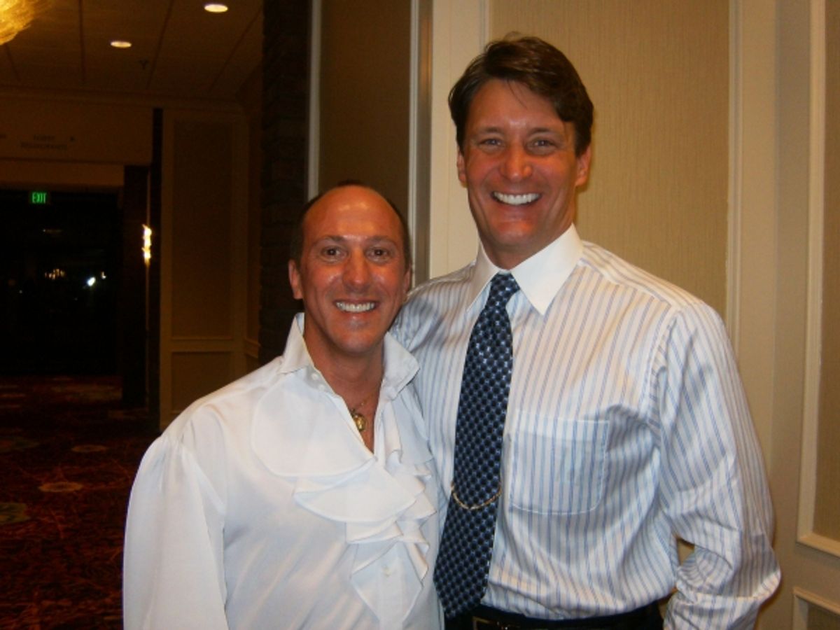 Marc Robin and Curt Dale Clark at 